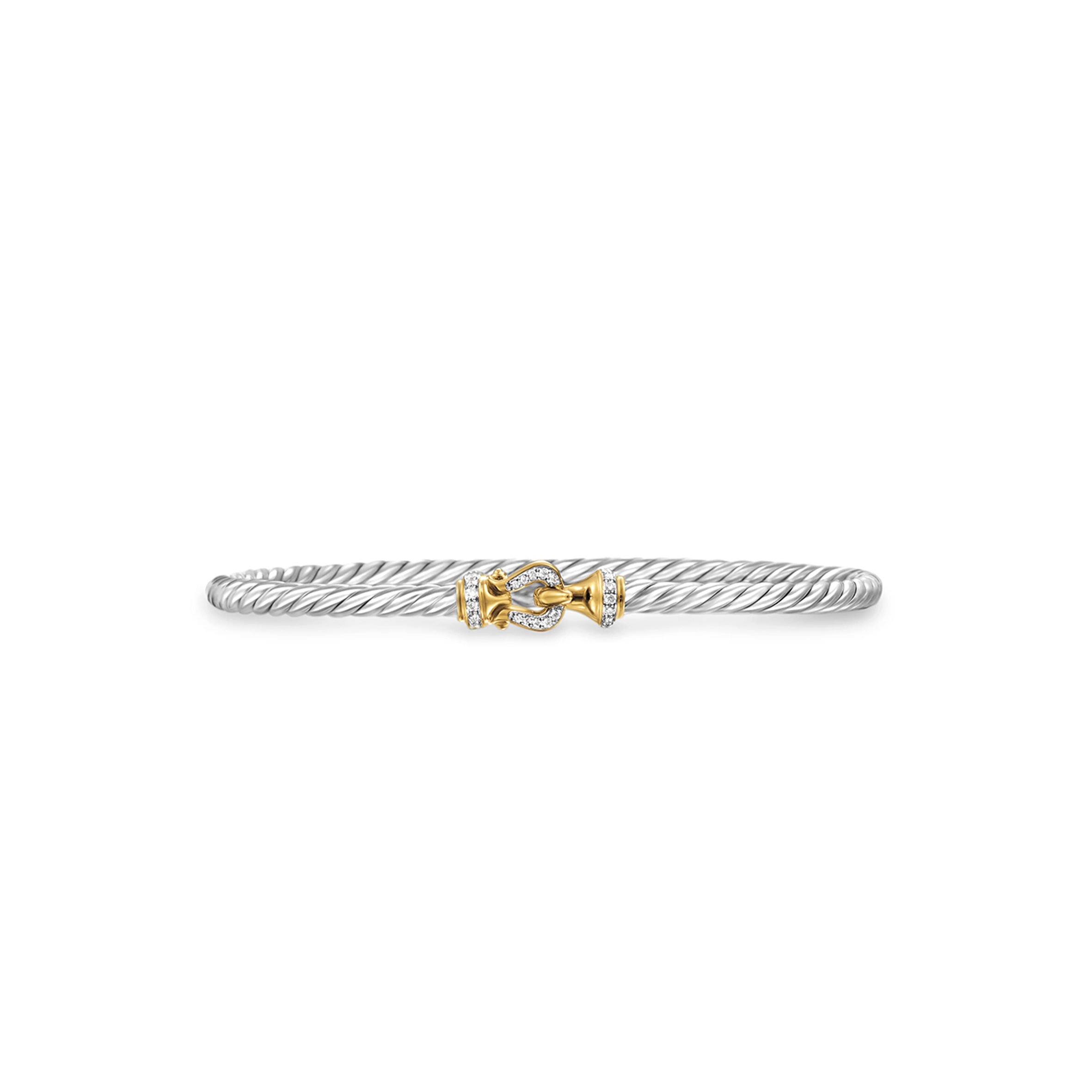DAVID YURMAN BUCKLE CLASSIC CABLE BRACELET B16841DS8ADI